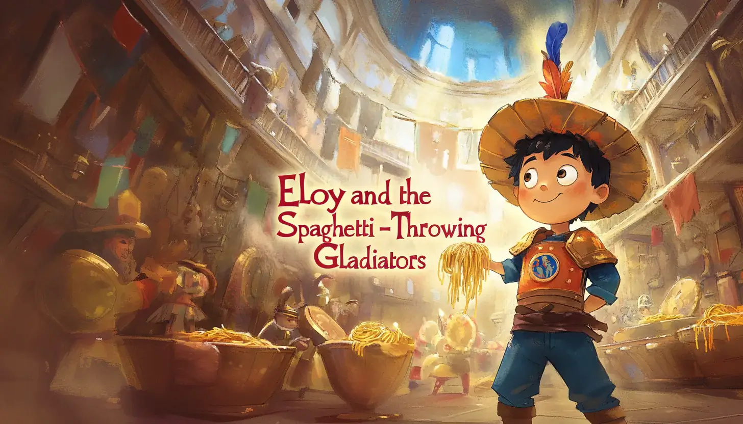 Eloy and the Spaghetti-Throwing Gladiators