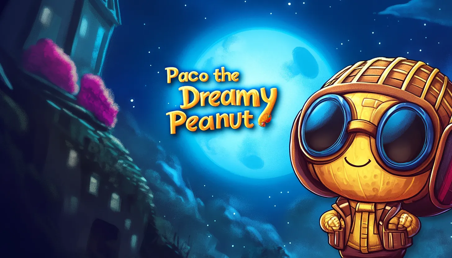 Paco the Dreamy Peanut and the Singing Moon