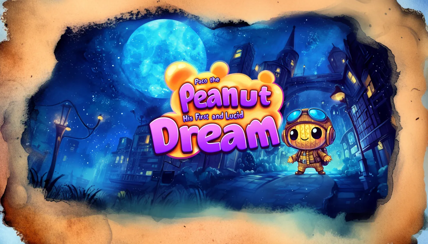 Paco the Peanut and His First Lucid Dream