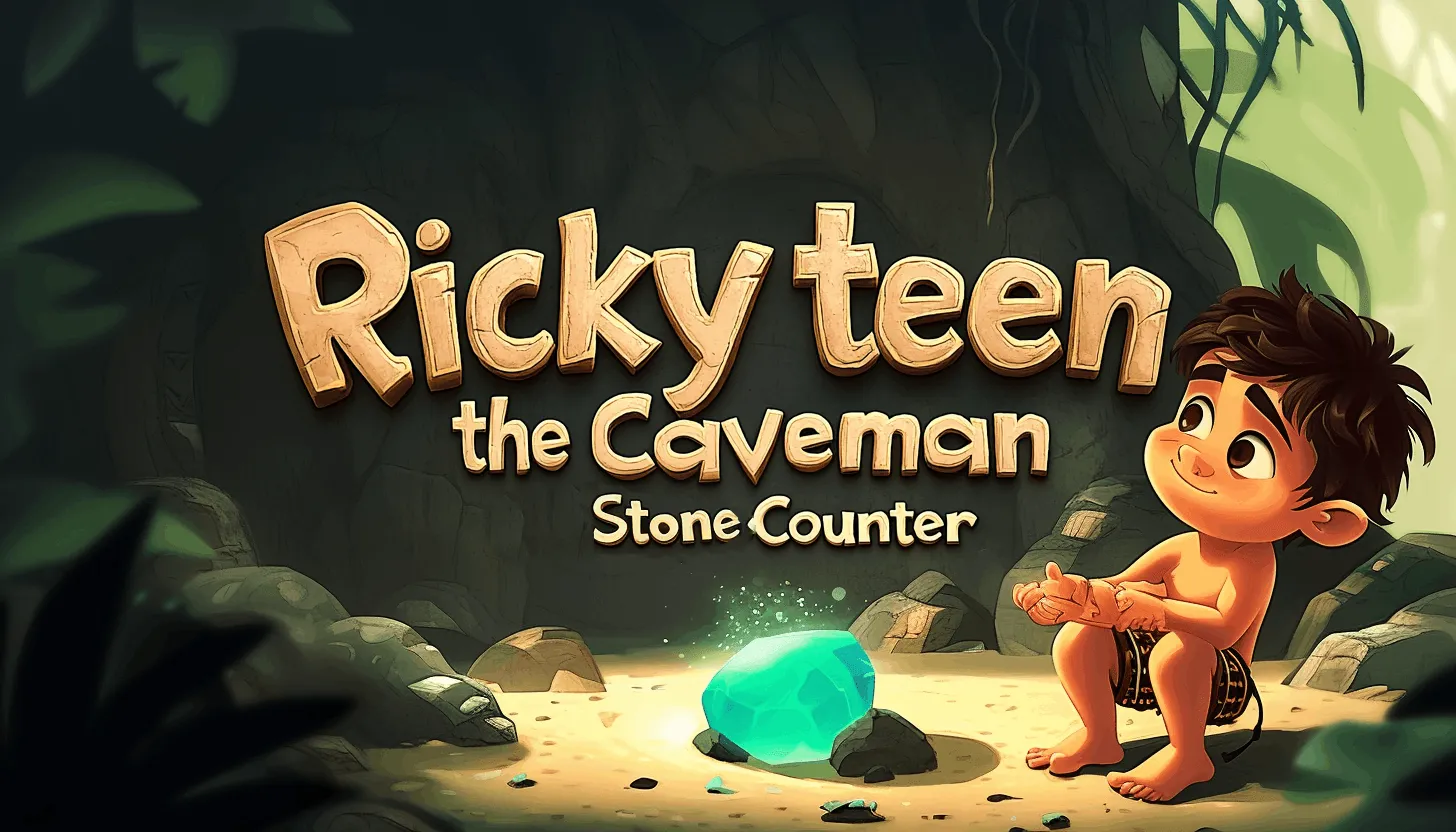 Rickyteen, the Caveman Stone Counter