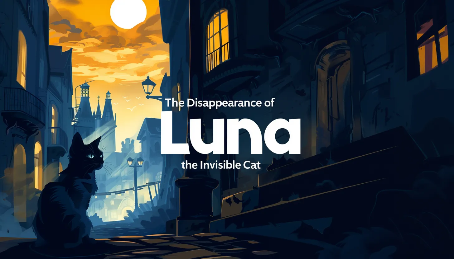 Image The Disappearance of Luna, the Invisible Cat
