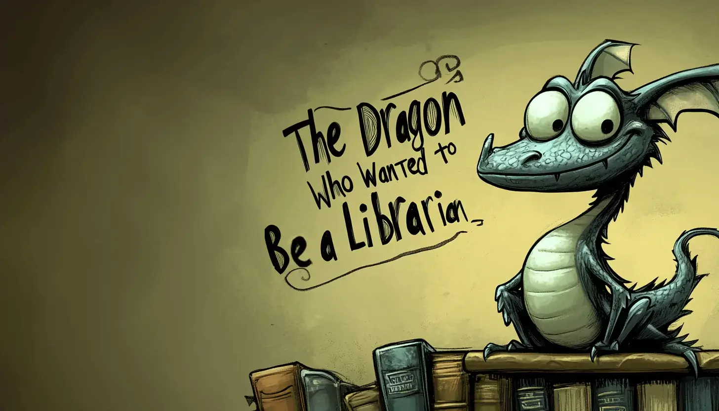 Image The Dragon Who Wanted to Be a Librarian