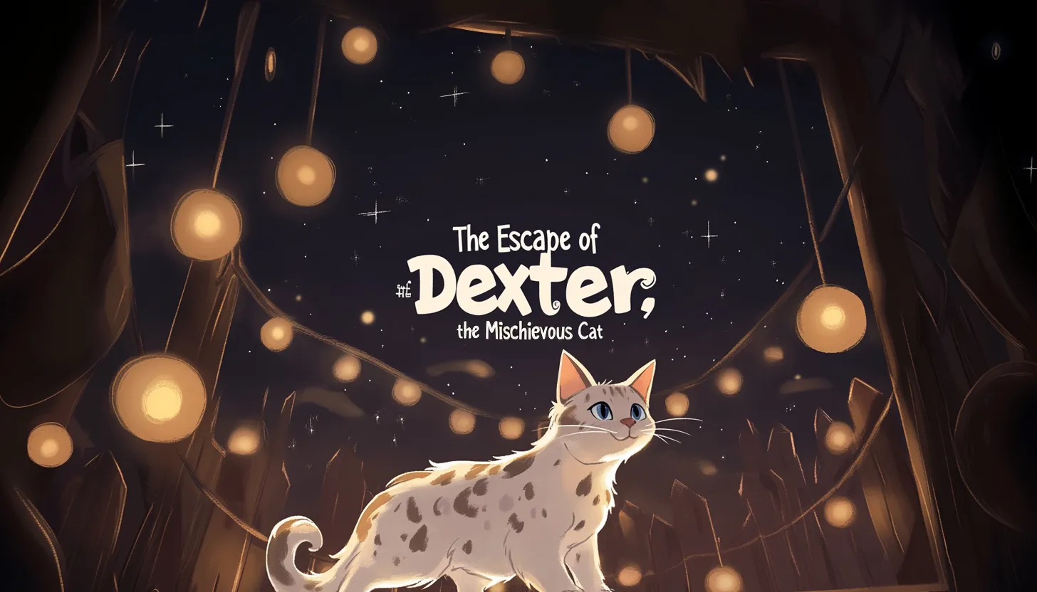 Image The Escape of Dexter, the Mischievous Cat