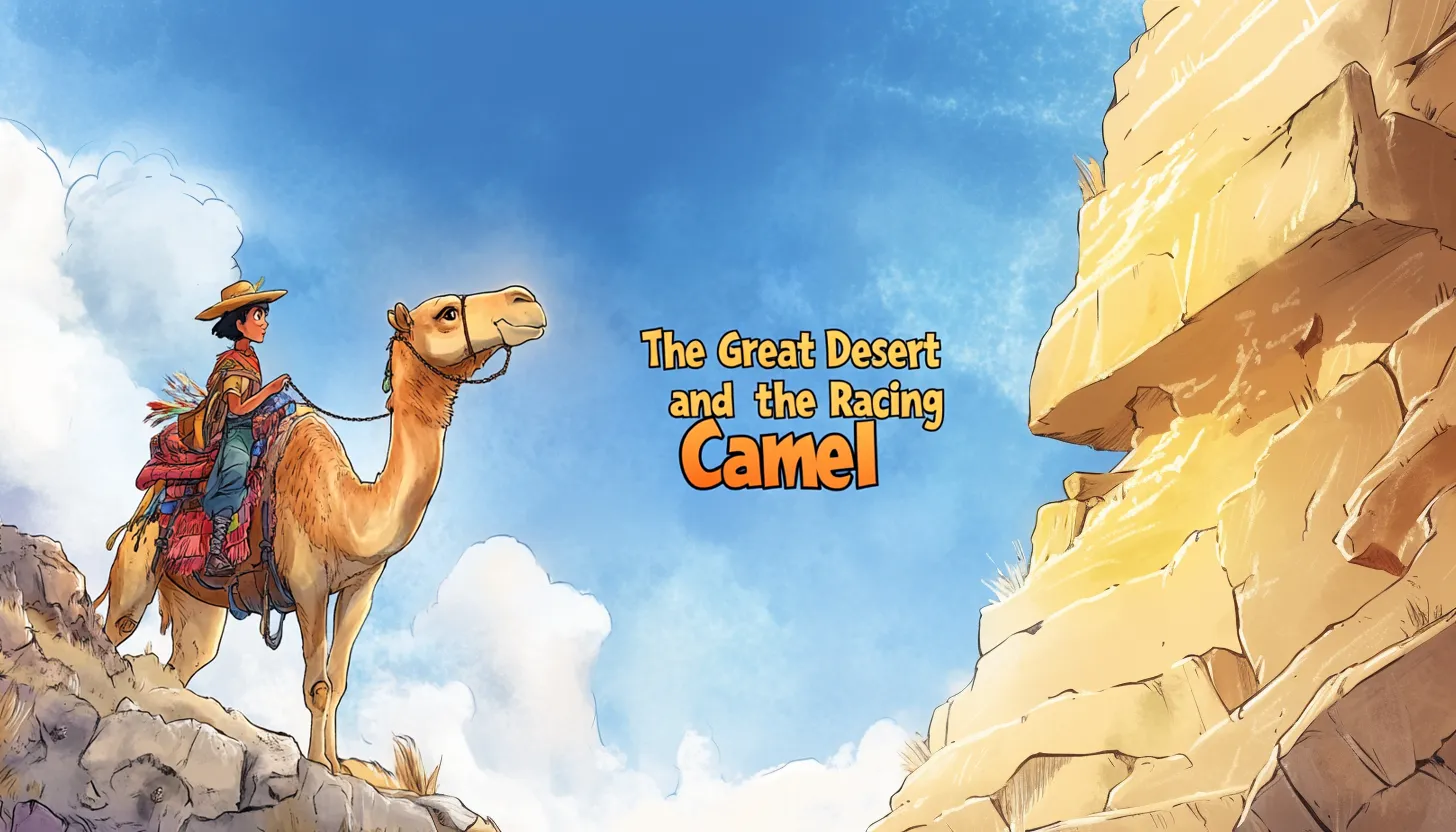 Image The Great Desert and the Racing Camel