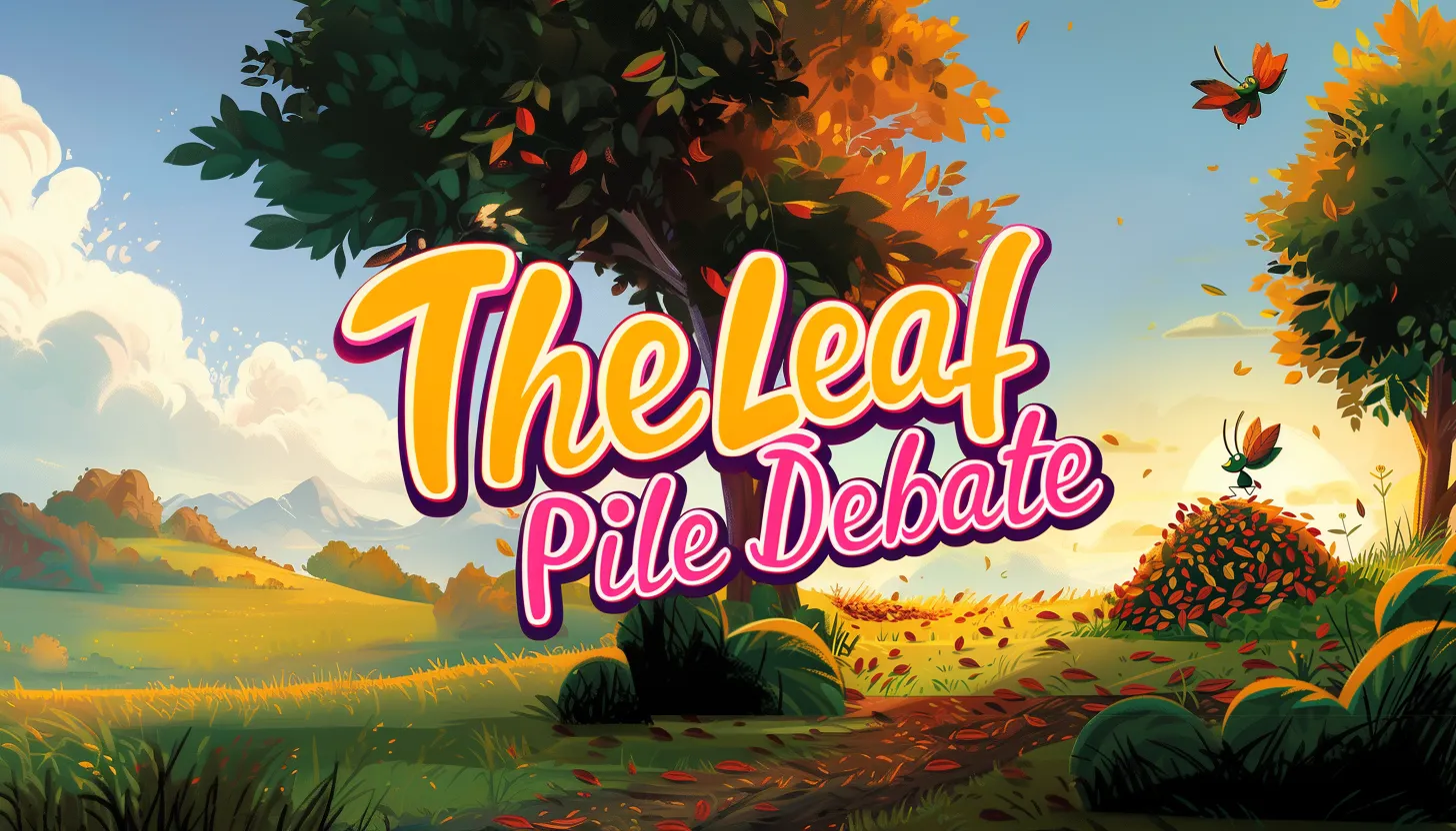 Image The Leaf Pile Debate