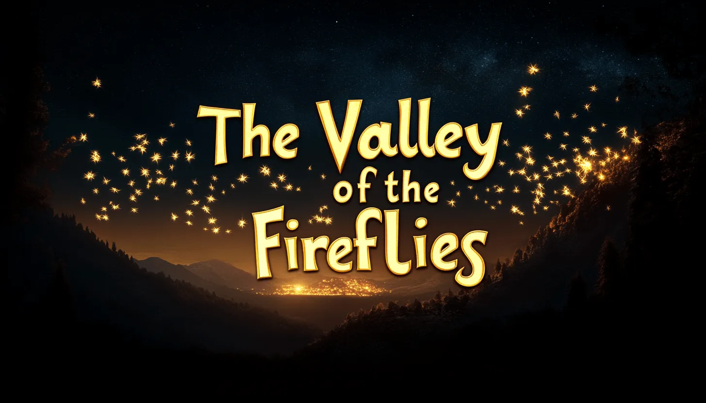 The Valley of the Golden Fireflies